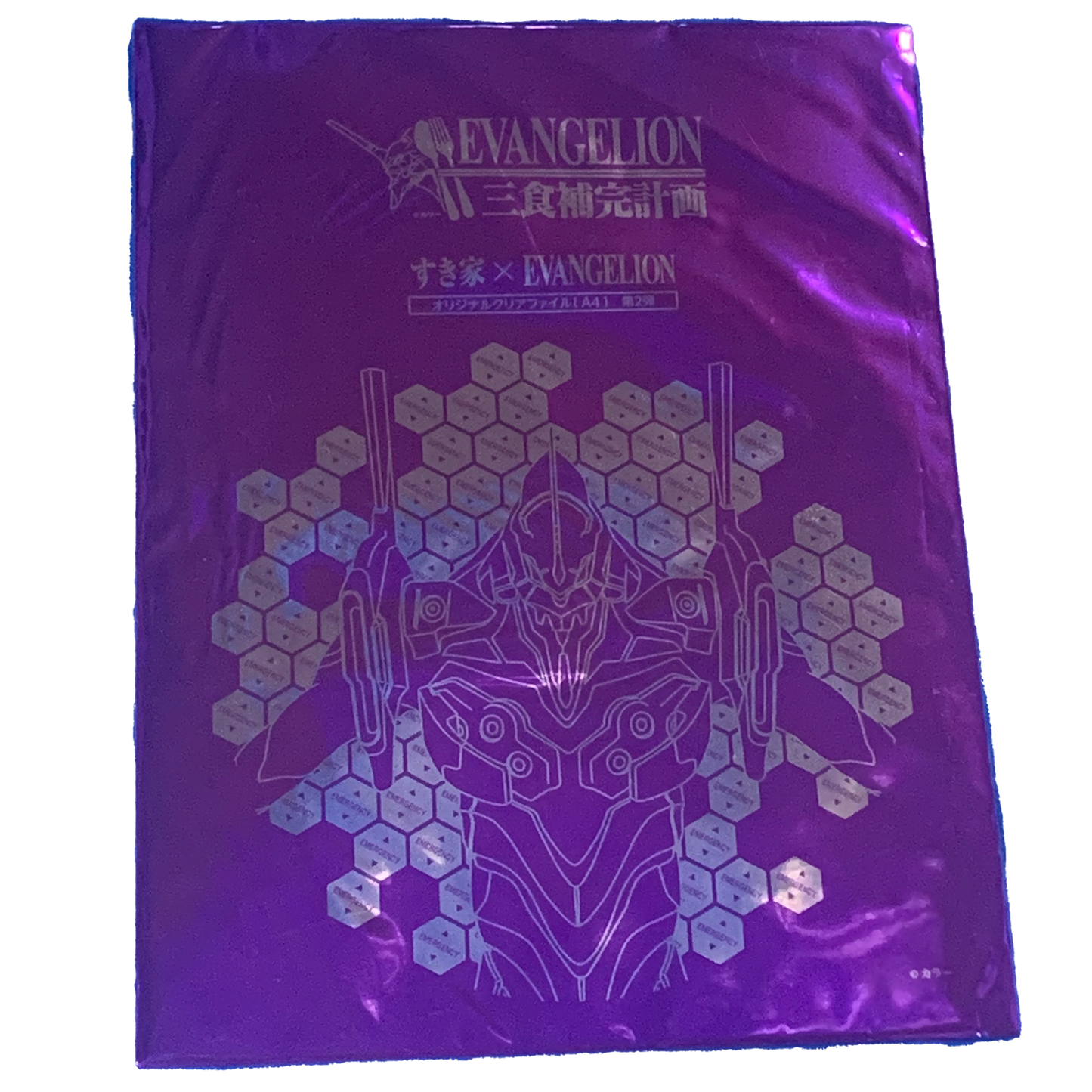 Evangelion X Sukiya Clear File