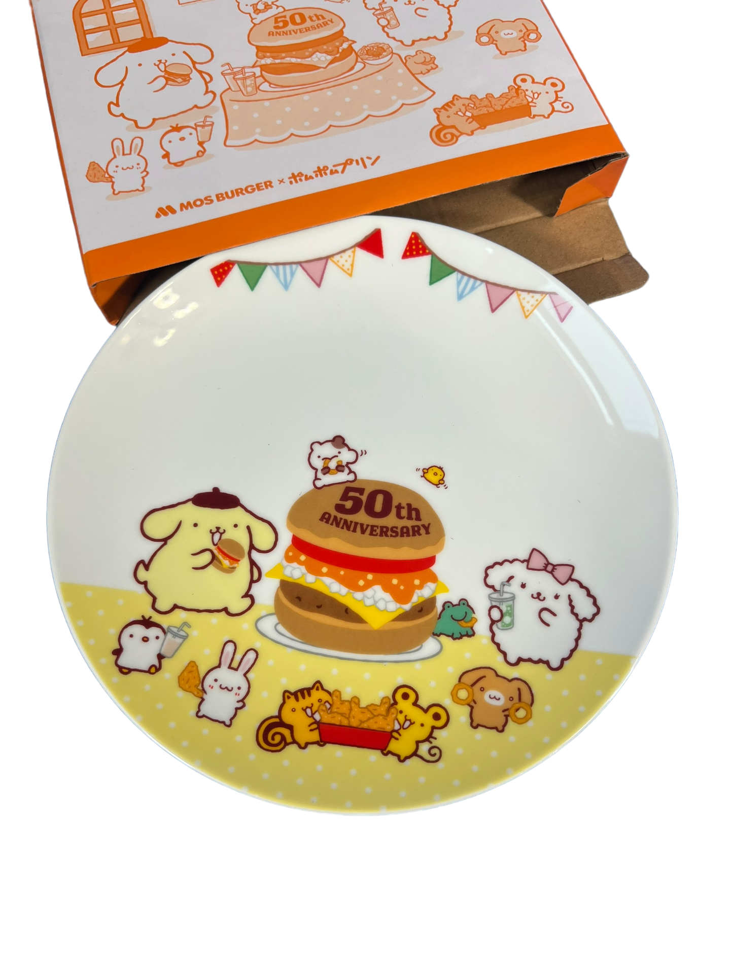 Pom Pom Purin x Mos Burger Plate