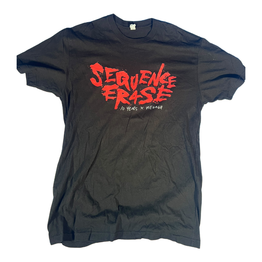 Mega64 Sequence Erase 10th anniversary T-Shirt