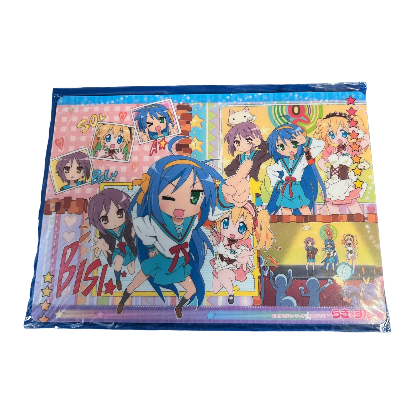 Lucky Star x Haruhi Suzumiya Mouse Pad