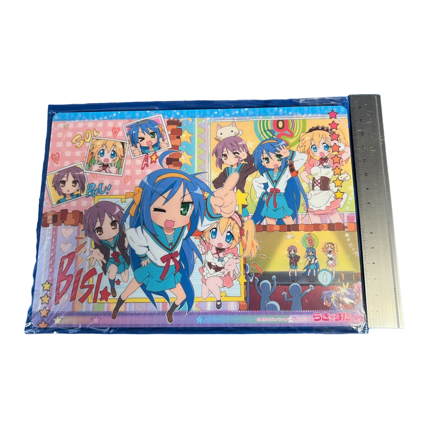 Lucky Star x Haruhi Suzumiya Mouse Pad