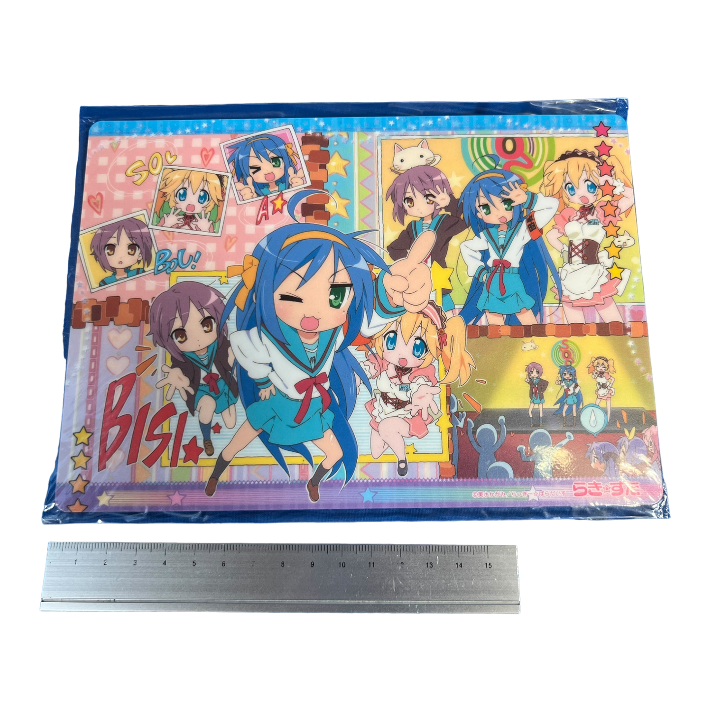 Lucky Star x Haruhi Suzumiya Mouse Pad